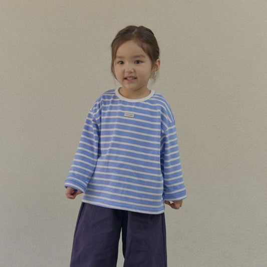 Lace Patch Tee Korean toddler t-shirt in pink made in Korea