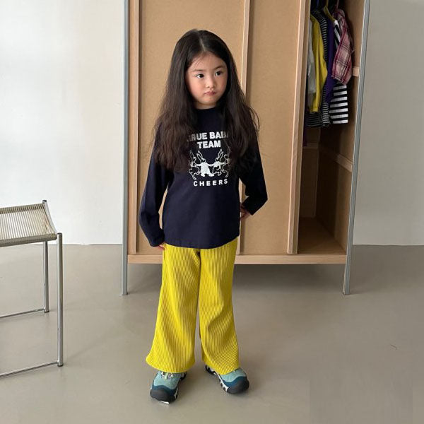 Pia Bootcut Pants Korean juniors pants in green made in Korea