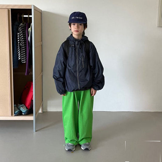 Windy Pants Korean juniors pants in green made in Korea