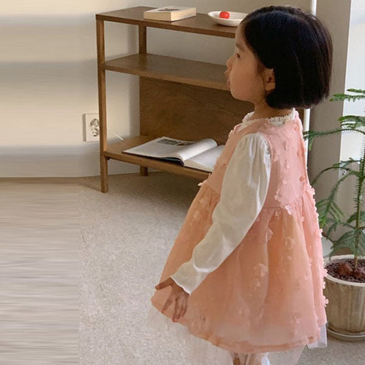 Cherry Blossom Dress Korean juniors dress in pink made in Korea