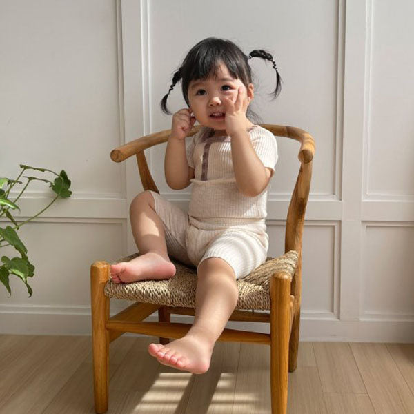 Dove Loungewear Korean juniors loungewear in cream made in Korea
