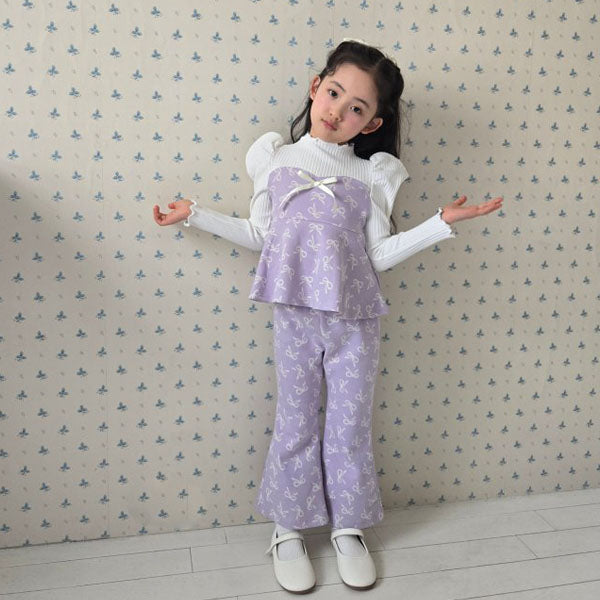 Angel Set Korean juniors set in lilac made in Korea