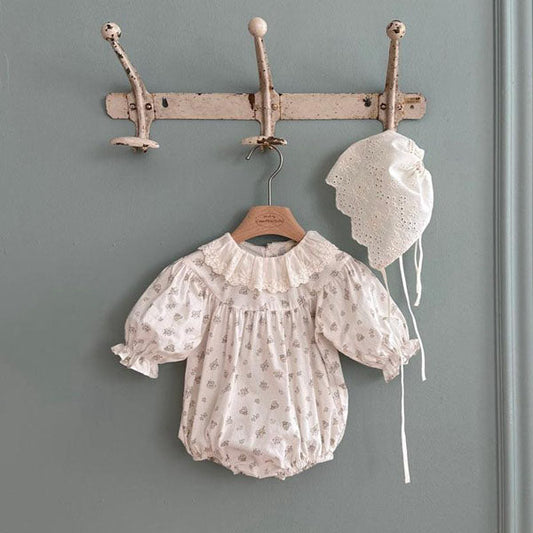 26 Bodysuit Korean toddler bodysuit in cream made in Korea
