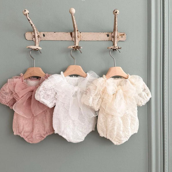26 Special Bodysuit Korean toddler bodysuit in ivory made in Korea
