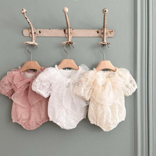 26 Special Bodysuit Korean toddler bodysuit in ivory made in Korea