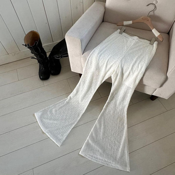 Trina Pants Adult Korean kids pants in ivory made in Korea