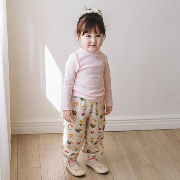 Printed Bloomers Pants Korean toddler bloomer in duck made in Korea