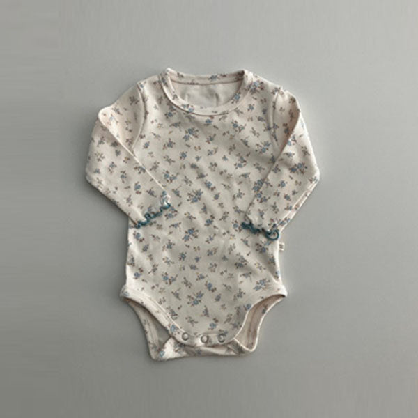Pure Bodysuit Korean infant bodysuit in ivory made in Korea