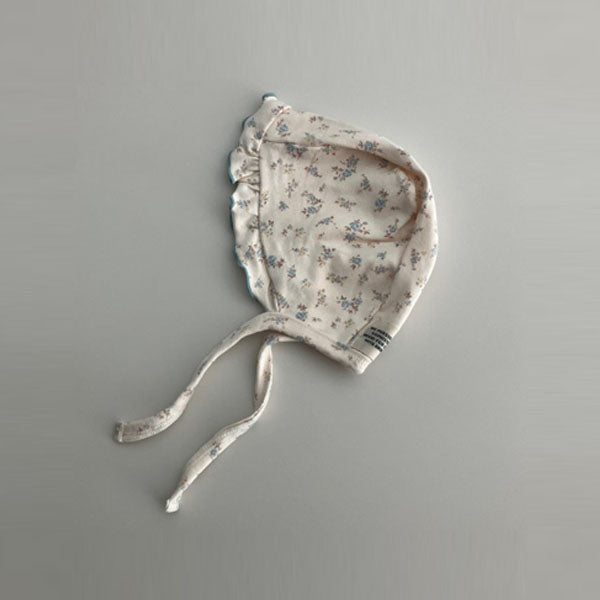 Pure Bonnet Korean kids accessory in ivory made in Korea