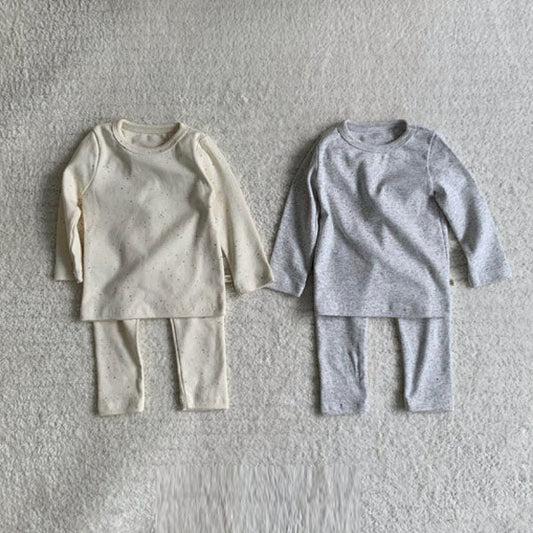 Nep Set Korean infant set in cream made in Korea