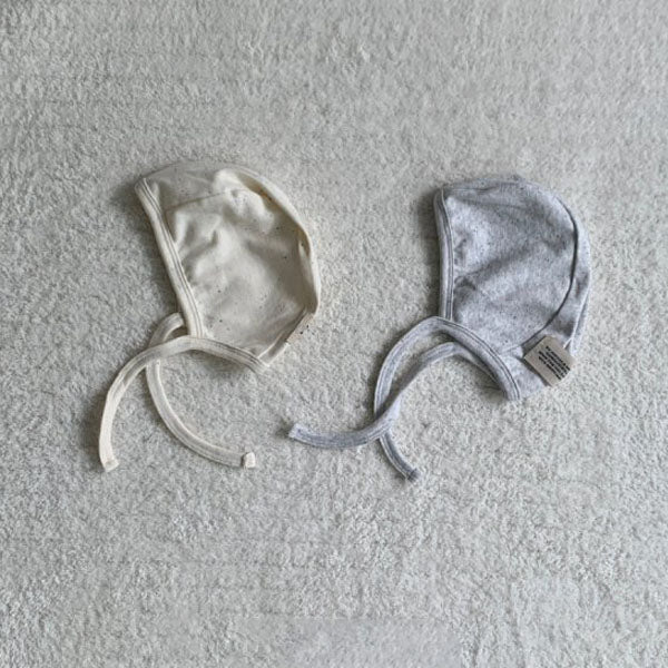 Nep Bonnet Korean kids accessory in cream made in Korea