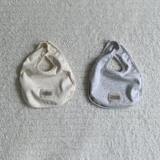 Nep Bib Korean kids accessory in cream made in Korea