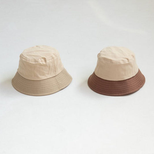 Combi Maru Bucket Hat Korean toddler accessory in beige made in Korea