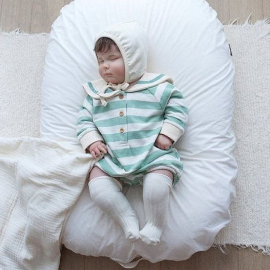 Viva Bodysuit Korean infant bodysuit in mint made in Korea