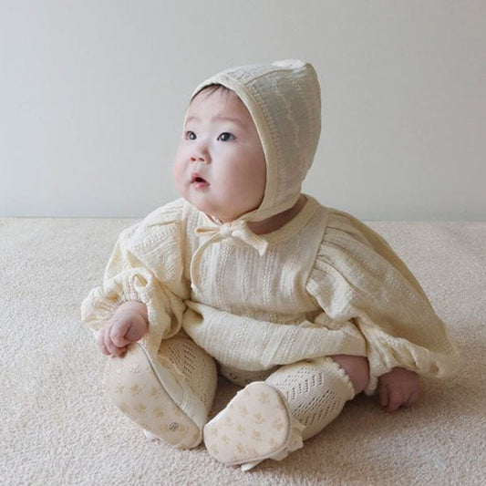 Kando Bodysuit Korean infant bodysuit in one color made in Korea