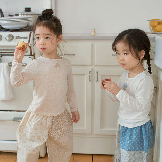 Lyon T-Shirt Korean toddler t-shirt in white made in Korea