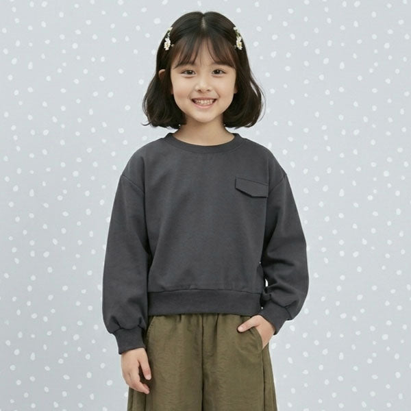 It's Cool Sweatshirt Korean toddler sweater in cream made in Korea