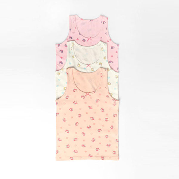 Modal Sleeveless Undershirt - CM Princess Set Korean toddler underwear in cm princess made in Korea