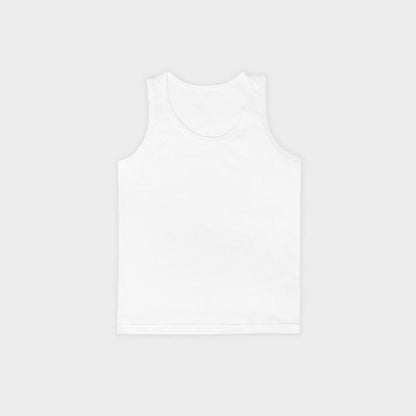 Modal Sleeveless Undershirt - CM White Korean toddler underwear in cm white(boy) made in Korea