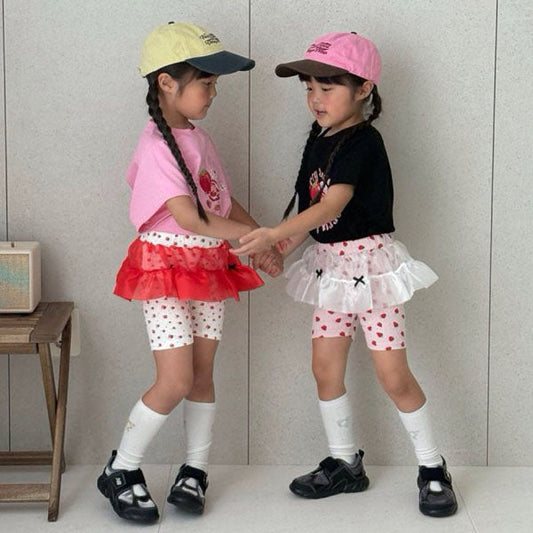 New Jenny Pants Korean toddler pants in cream ribbon made in Korea