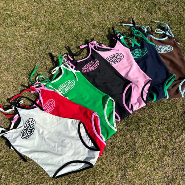 Logmoment Swimsuit - Mom Korean kids swimsuit in pink made in Korea