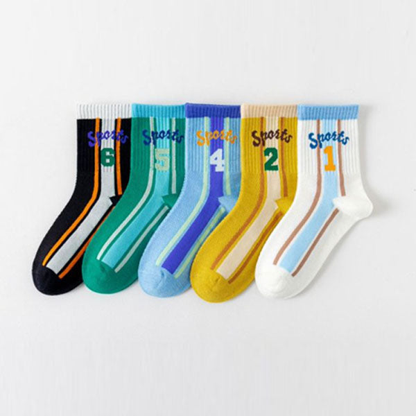 Track Sports 5-Piece Set Korean toddler accessory in 5 colors 1 set made in Korea