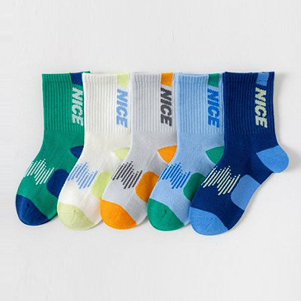 Active Nice 5-Piece Set Korean toddler accessory in 5 colors 1 set made in Korea