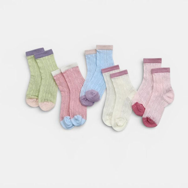 Airy Diamond 5-Piece Set Korean toddler accessory in 5 colors 1 set made in Korea