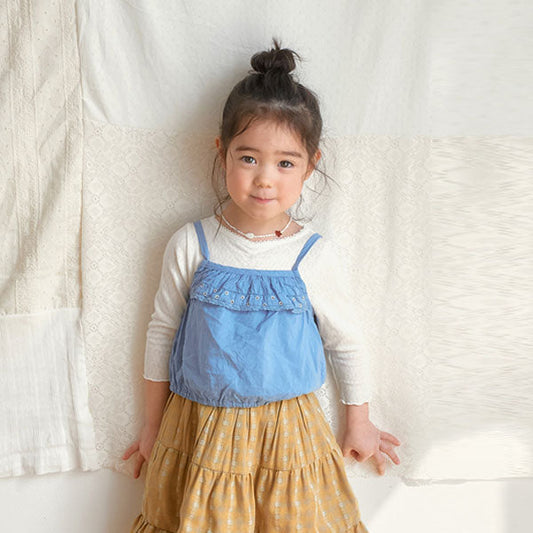 Biel T-Shirt Korean toddler t-shirt in white made in Korea