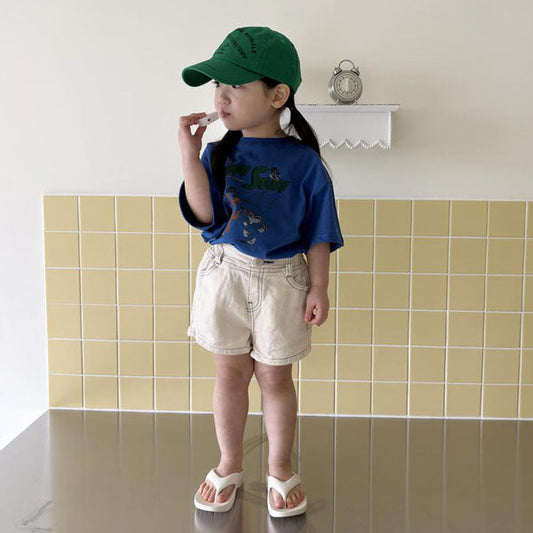 Like Shorts Korean toddler shorts in natural made in Korea
