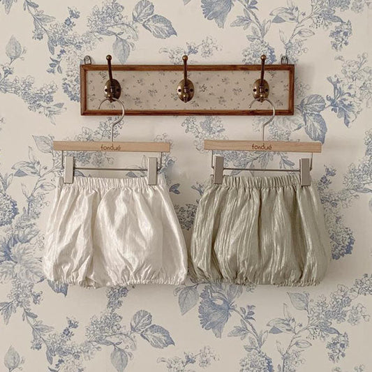 Green Tea Bloomers Korean infant bloomer in ivory made in Korea