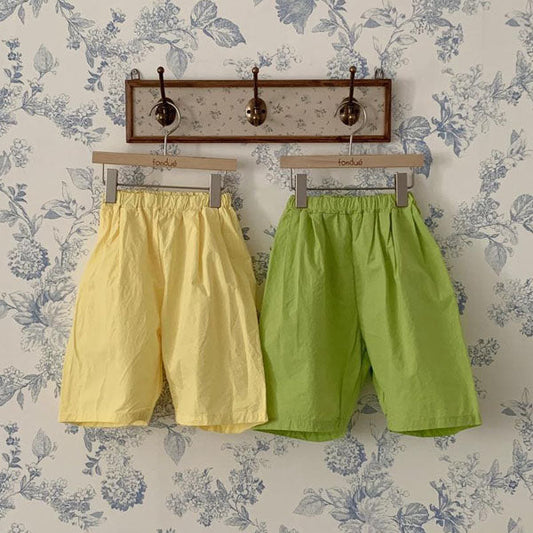 Icer Pants Korean infant pants in lemon made in Korea
