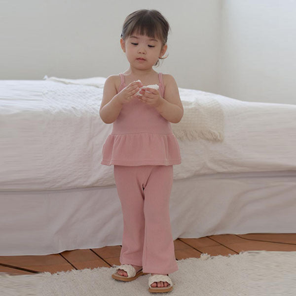 Sharon Set Korean infant set in lemon made in Korea