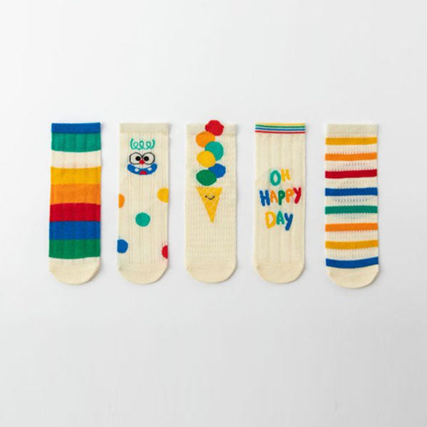 Lollipop 5-Piece Set Korean kids accessory in 5 colors set made in Korea