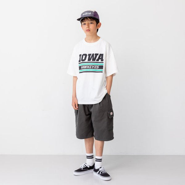 Classic Knee-Length Pants Korean toddler pants in khaki made in Korea