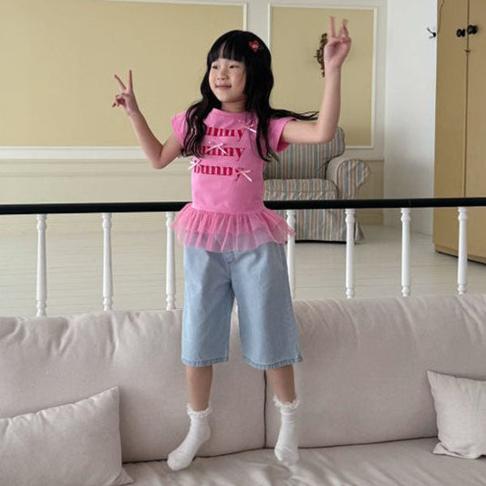 Sese Sese Tee Korean toddler t-shirt in off white made in Korea