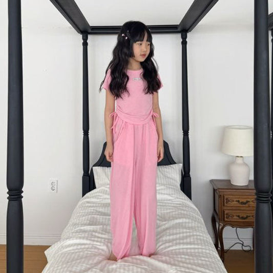 Goddess Set Korean toddler set in black made in Korea