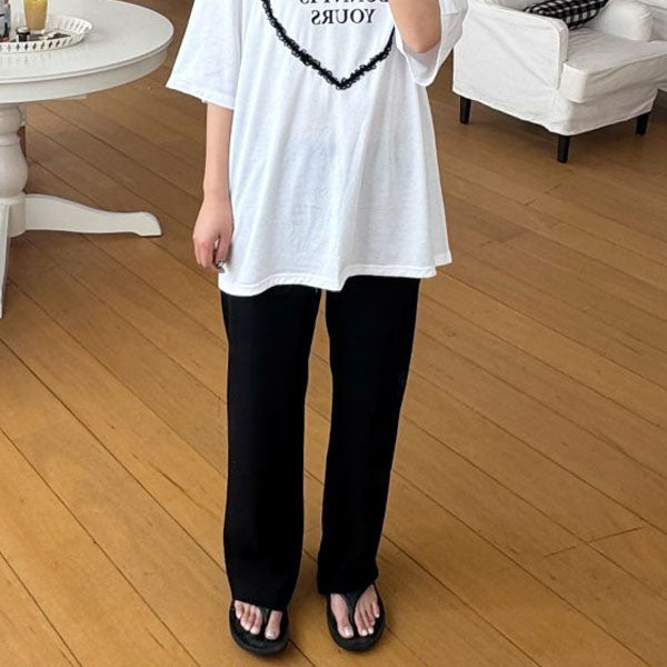 Daily Pants Korean toddler pants in black made in Korea