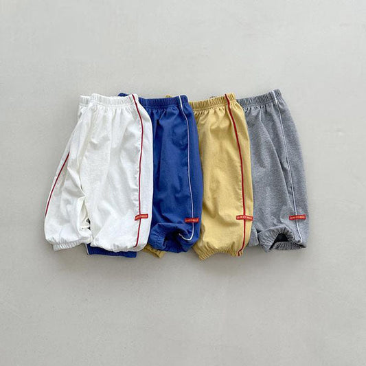 Ping Pong Baby Pants Korean infant pants in ivory made in Korea