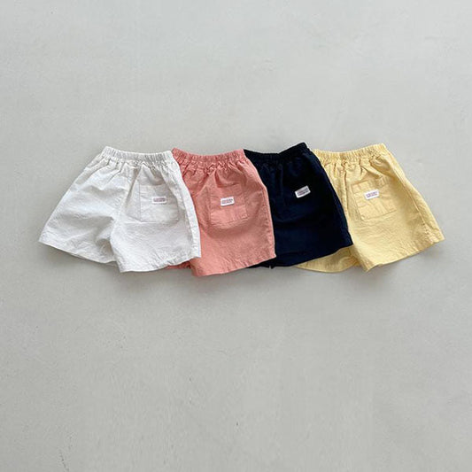 Pastel Pants Korean toddler pants in light beige made in Korea
