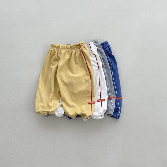 Ping Pong Pants Korean toddler pants in yellow made in Korea