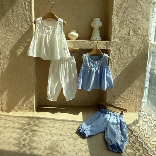 Aladdin Set Korean infant set in ivory made in Korea