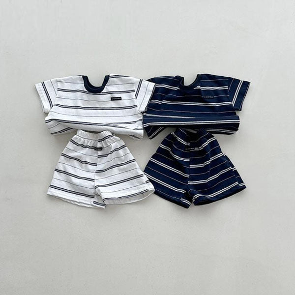 More Baby Set Korean infant set in ivory made in Korea