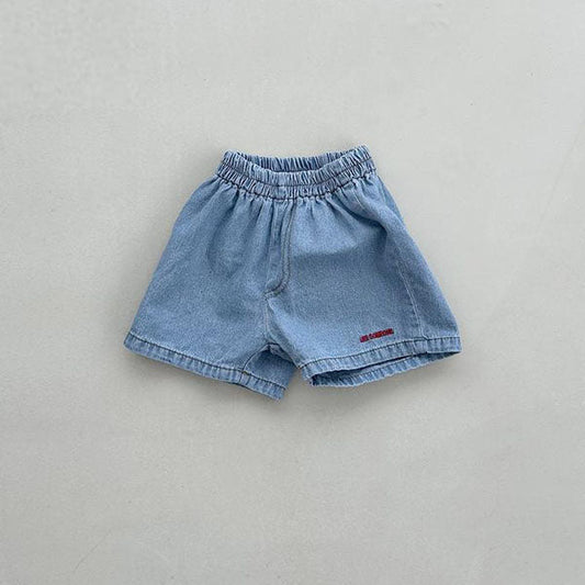 218 Road Baby Jeans Korean infant pants in blue denim made in Korea
