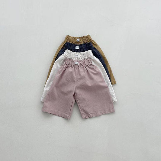 Martin Baby Pants Korean infant pants in mustard made in Korea