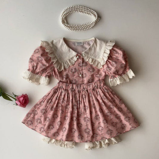 Juicy Set Korean toddler set in solid color made in Korea