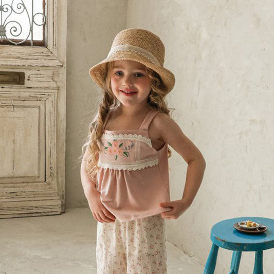 Tasha Tee Korean toddler t-shirt in ivory made in Korea