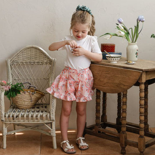 Smoothie Pants Korean toddler pants in yellow made in Korea