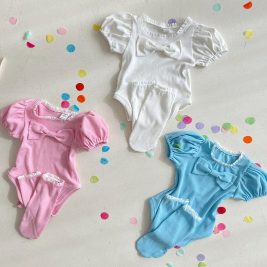 Jeaya Ribbon Suit (With Socks)