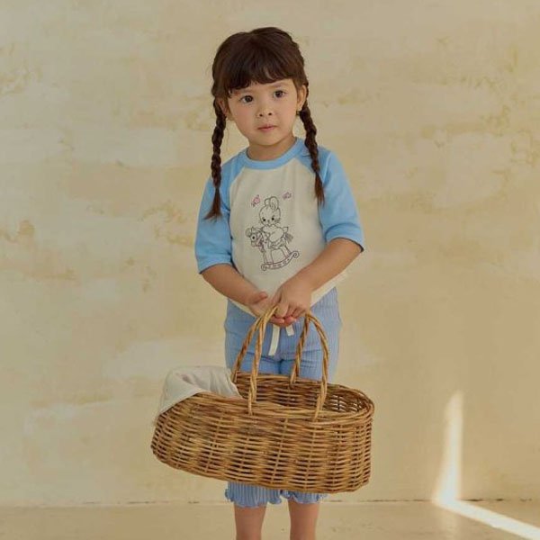 Melikey Rabbit Raglan T-Shirt (JS~JM)